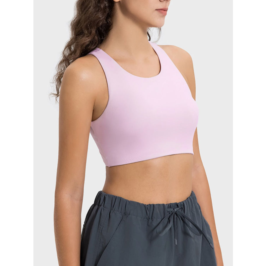 Cutout Round Neck Active Tank Apparel and Accessories