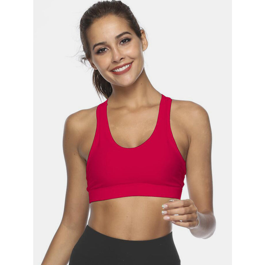 Cutout Scoop Neck Active Tank