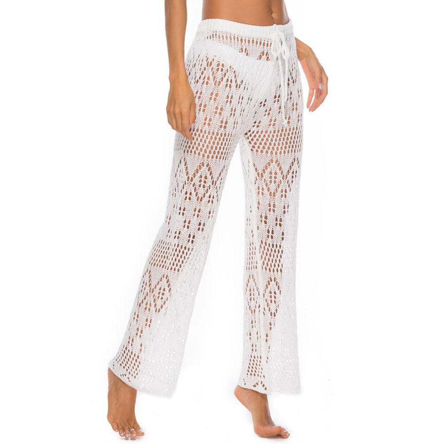 Cutout Straight Swim Pants Apparel and Accessories