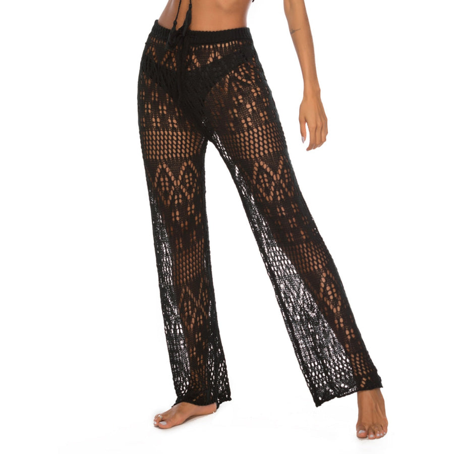 Cutout Straight Swim Pants Apparel and Accessories