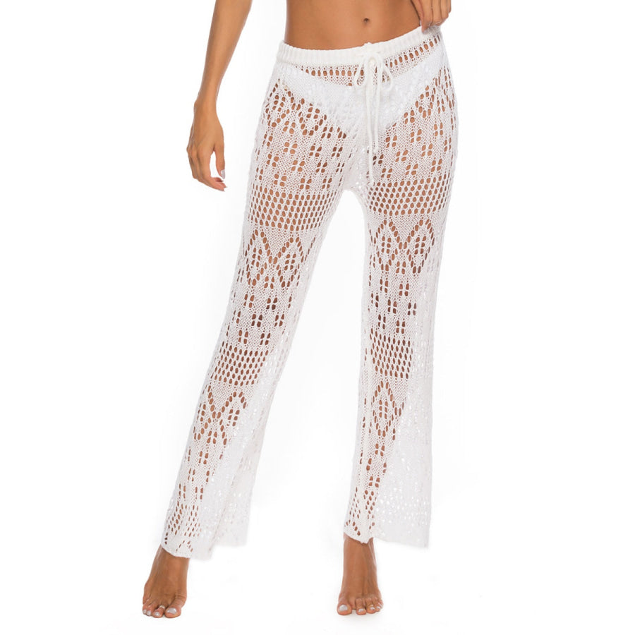 Cutout Straight Swim Pants Apparel and Accessories