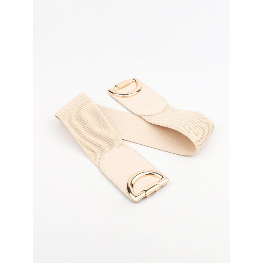 D Buckle Elastic Belt