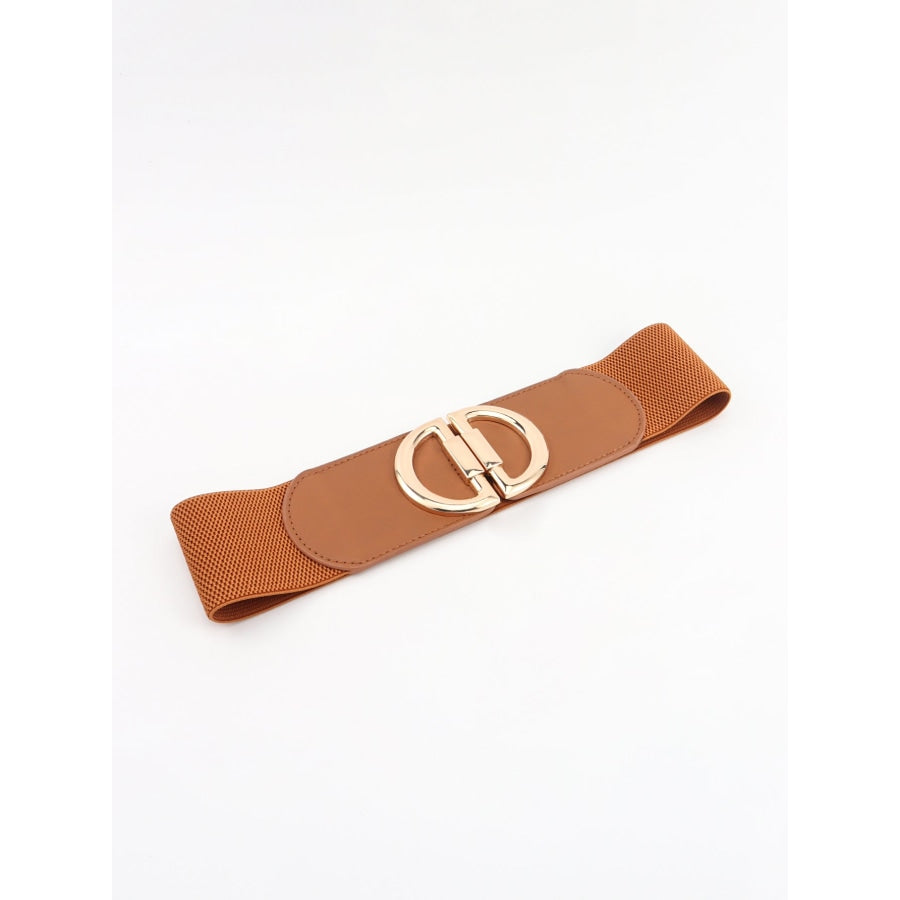 D Buckle Elastic Belt