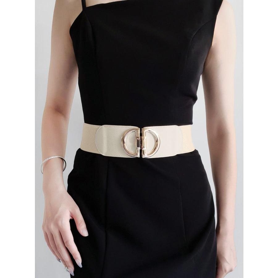 D Buckle Elastic Belt