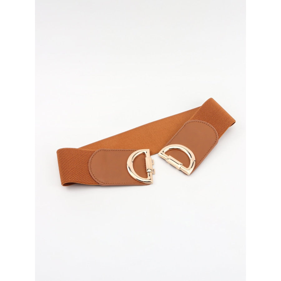 D Buckle Elastic Belt