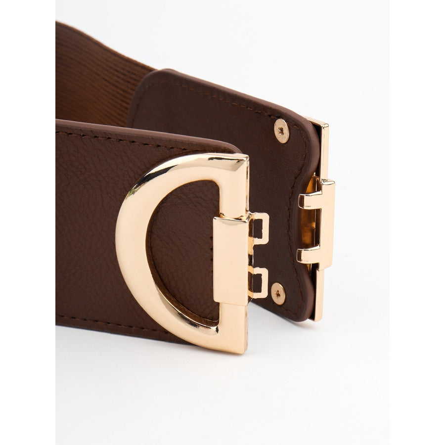 D Buckle Elastic Belt