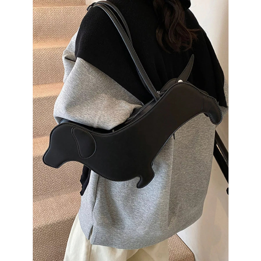 Dachshund Shaped Shoulder Bag Apparel and Accessories