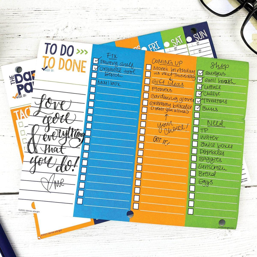 Dad Pad® Weekly Planner Pad Pads