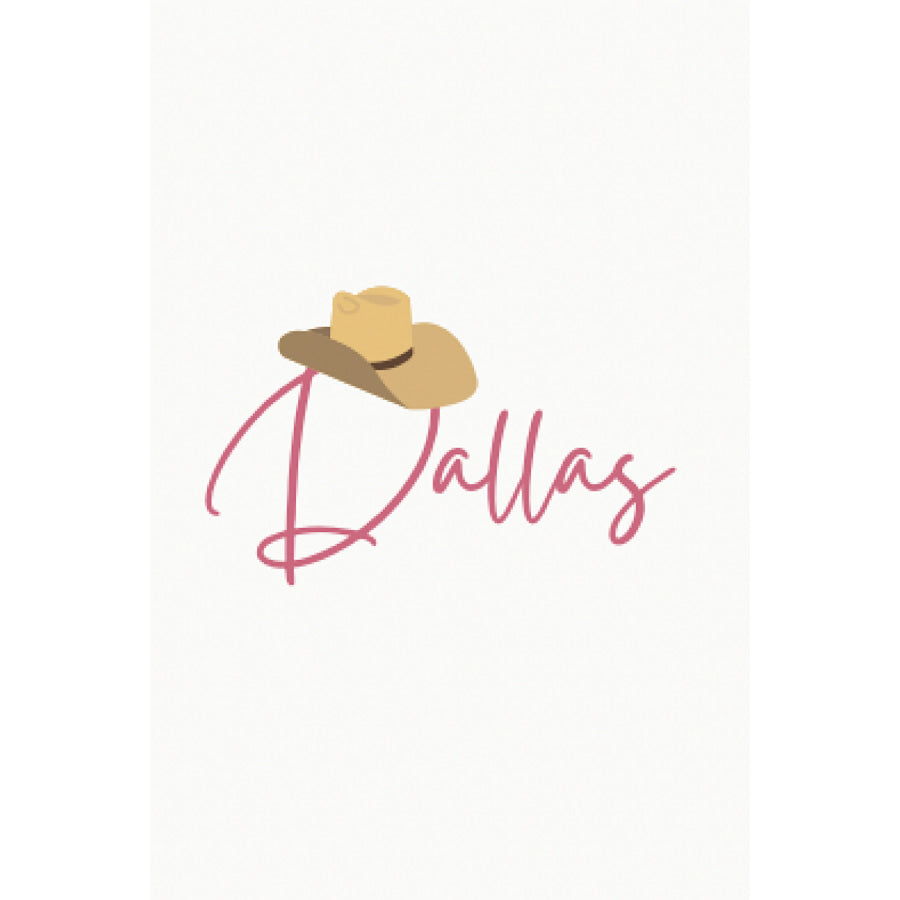Dallas Cowboy Hat Sticker - ETA 3/20 WS 600 Accessories