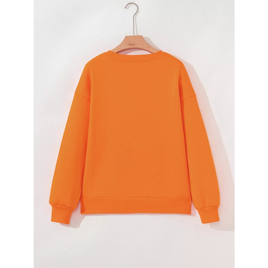 Dancing Critters Sequin Halloween Crewneck Sweatshirt Apparel and Accessories