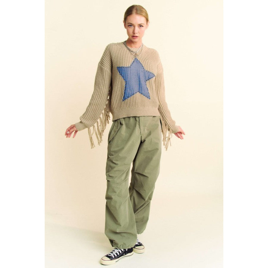 Davi &amp; Dani Drawstring Baggy Pants with Pockets Apparel and Accessories