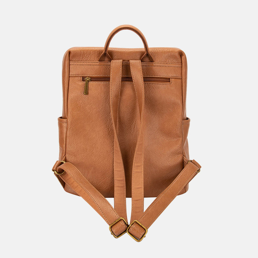 David Jones PU Leather Backpack Bag Apparel and Accessories