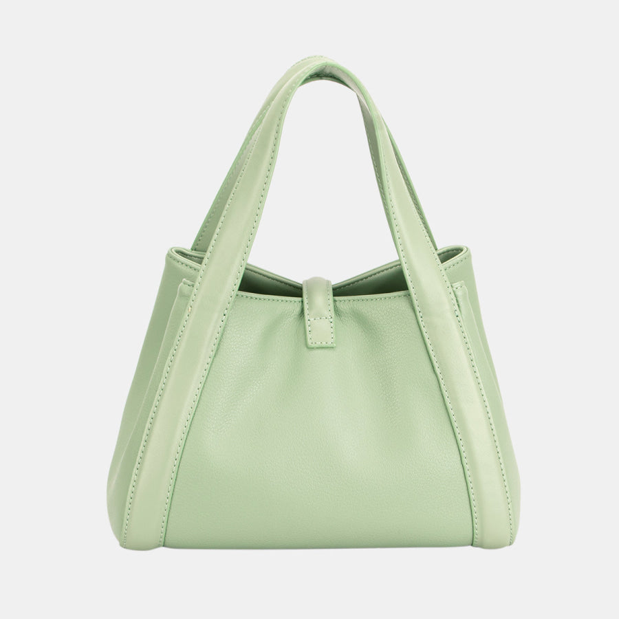 David Jones PU Leather Bucket Bag Apparel and Accessories