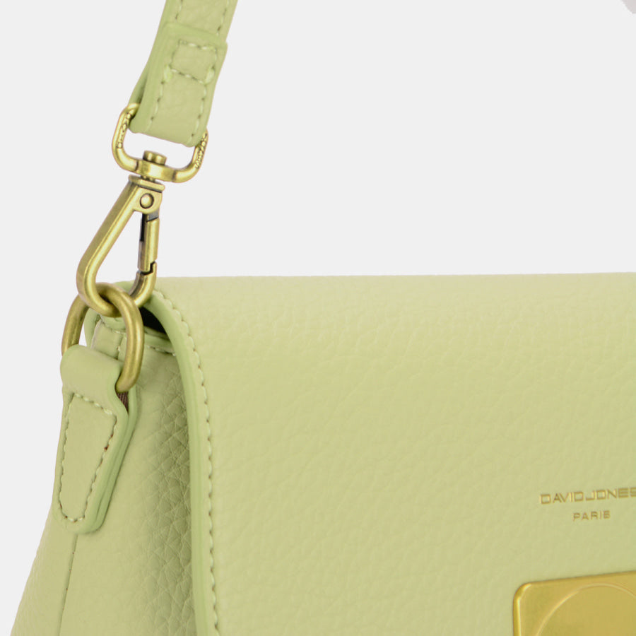 David Jones PU Leather Crossbody Bag Apparel and Accessories