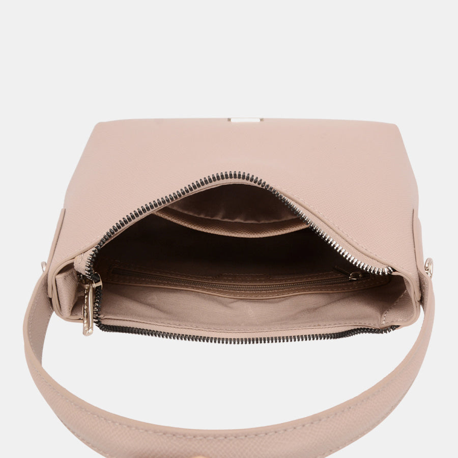 David Jones PU Leather Handbag Apparel and Accessories