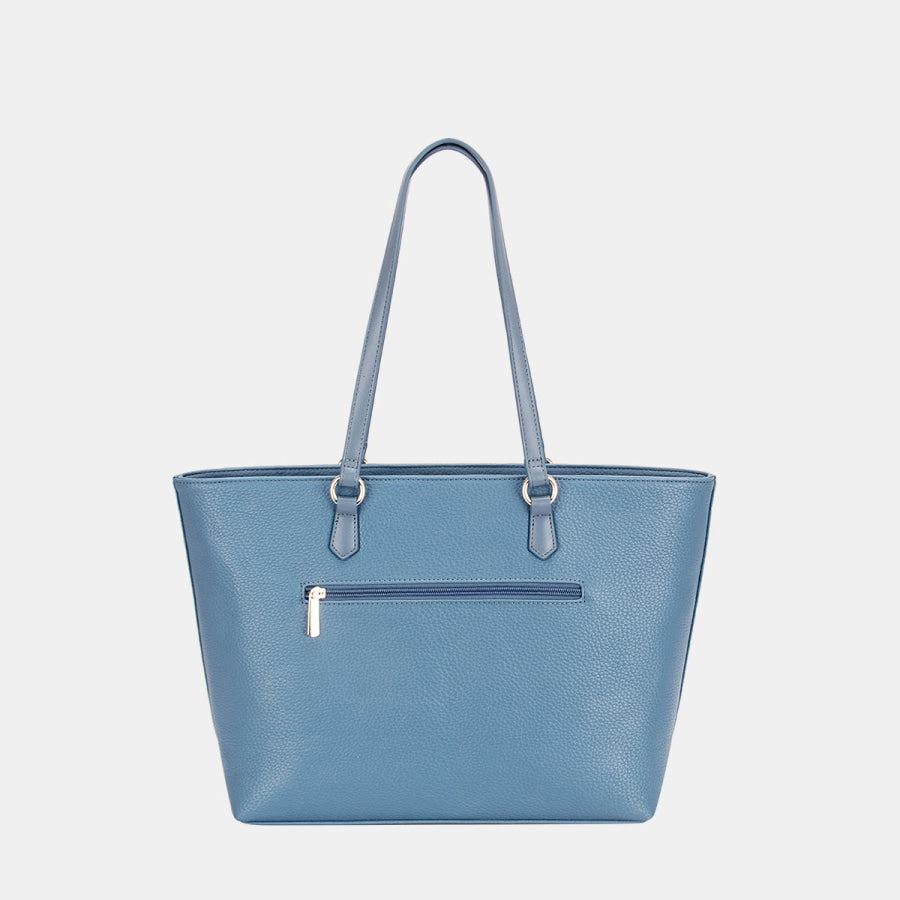 David Jones PU Leather Tote Bag Apparel and Accessories