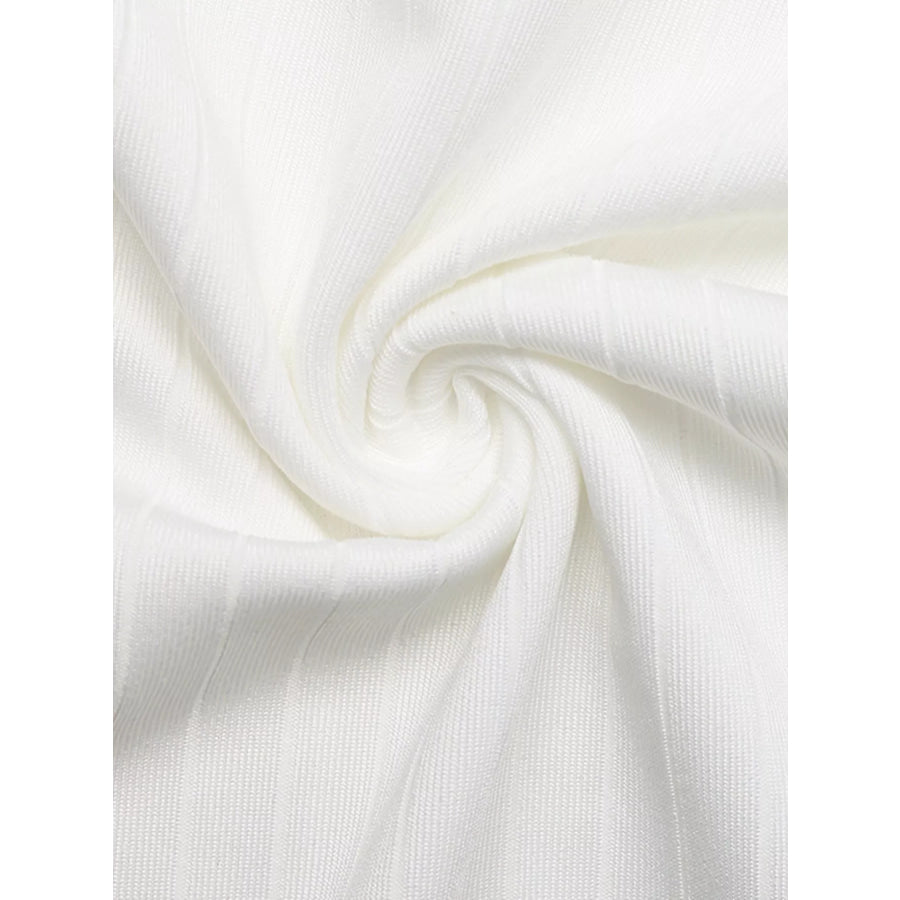 Decor Button Round Neck Short Sleeve Blouse Apparel and Accessories
