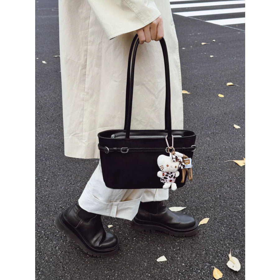 Decorative Buckle Shoulder Bag Apparel and Accessories