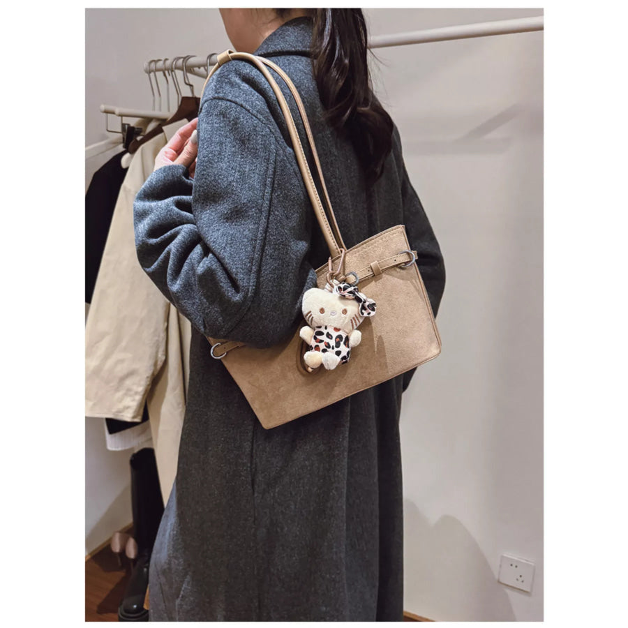 Decorative Buckle Shoulder Bag Apparel and Accessories