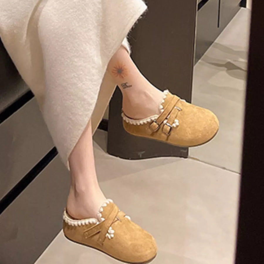 Decorative Buckle Slip-Ons Apparel and Accessories