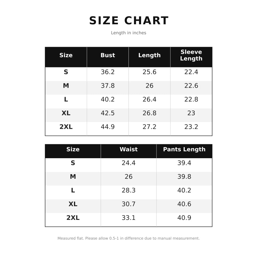 Decorative Button Top and Pants Set Apparel Accessories