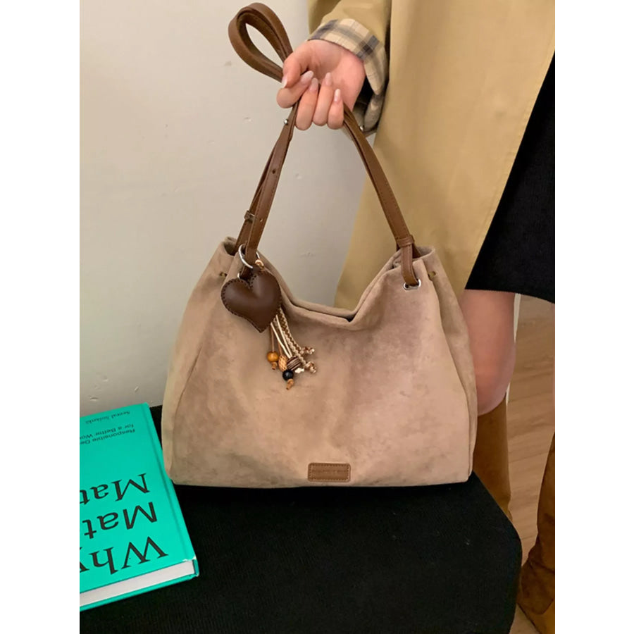 Decorative Tassel Charm Shoulder Bag Apparel and Accessories