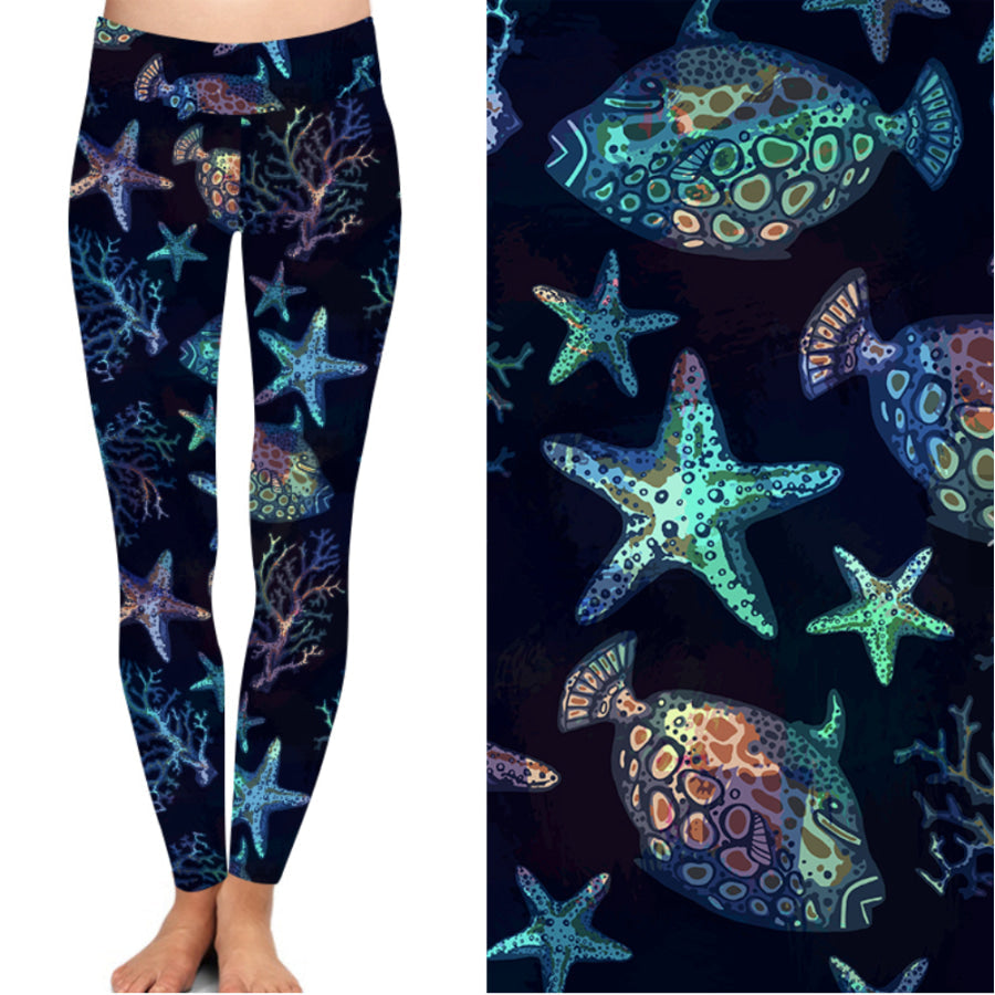 Deep Sea Creatures Leggings / OS