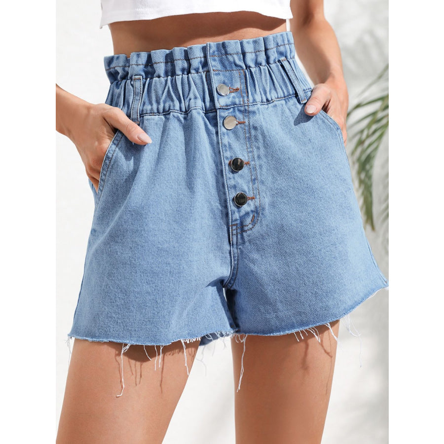 Denim Shorts with Pockets Medium / M Apparel and Accessories