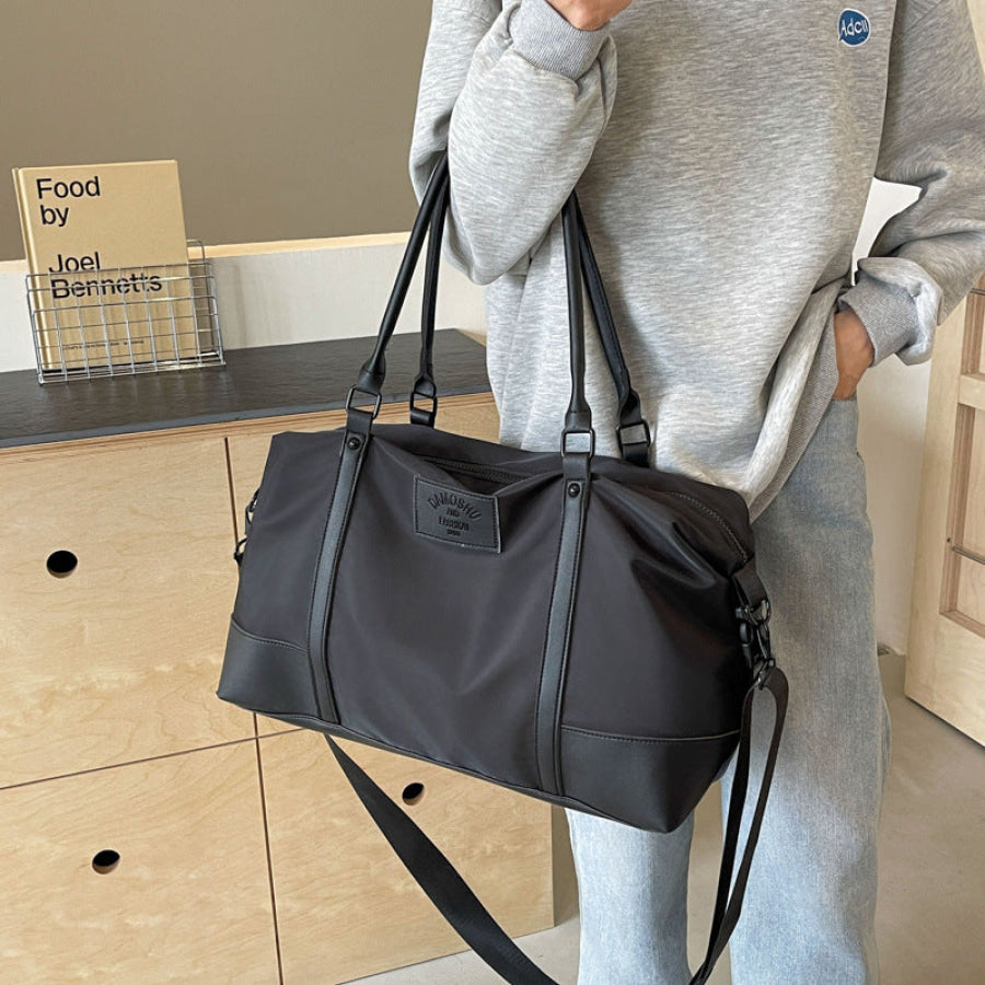 Detachable Crossbody Strap Polyester Travel Bag Apparel and Accessories