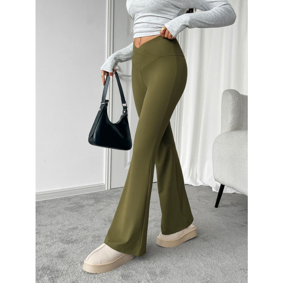 Devine Highly Stretchy Bootcut Pants Apparel and Accessories