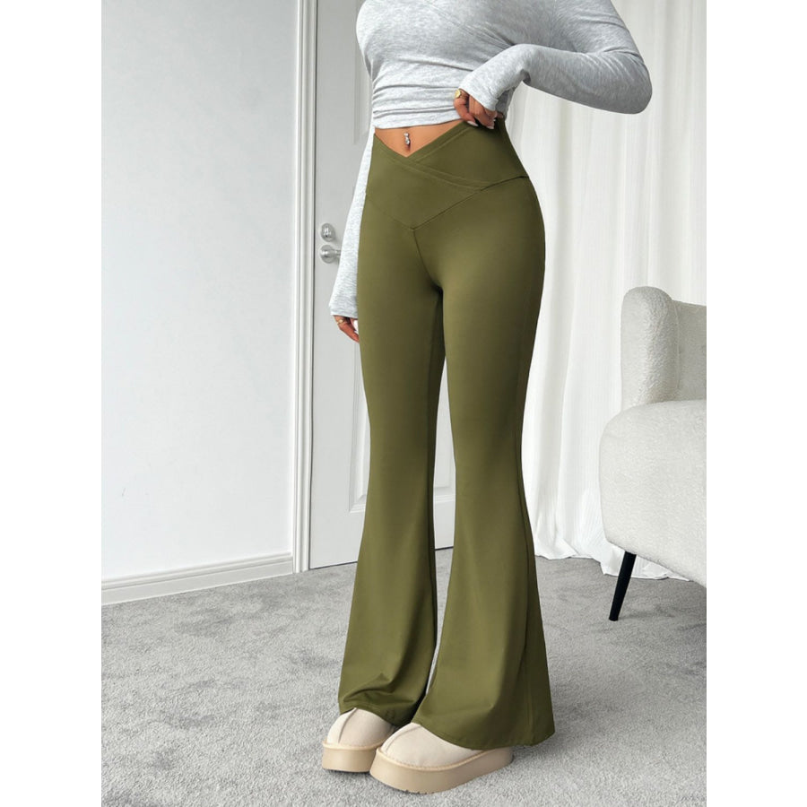 Devine Highly Stretchy Bootcut Pants Apparel and Accessories