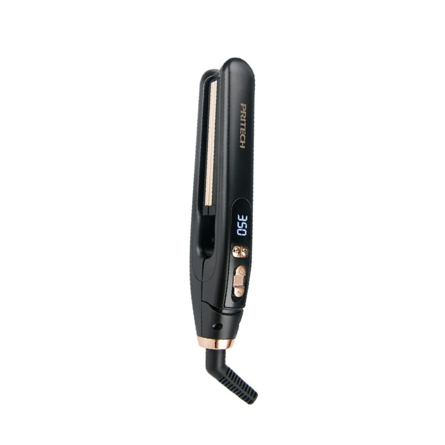 Digital Display Hair Straightener Black / European plug Apparel and Accessories