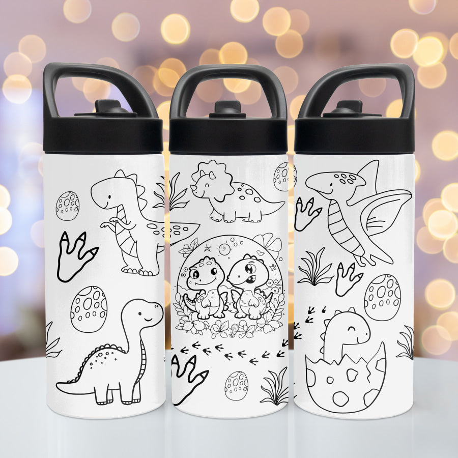 Dino Coloring 15 oz Tumbler Tumbler