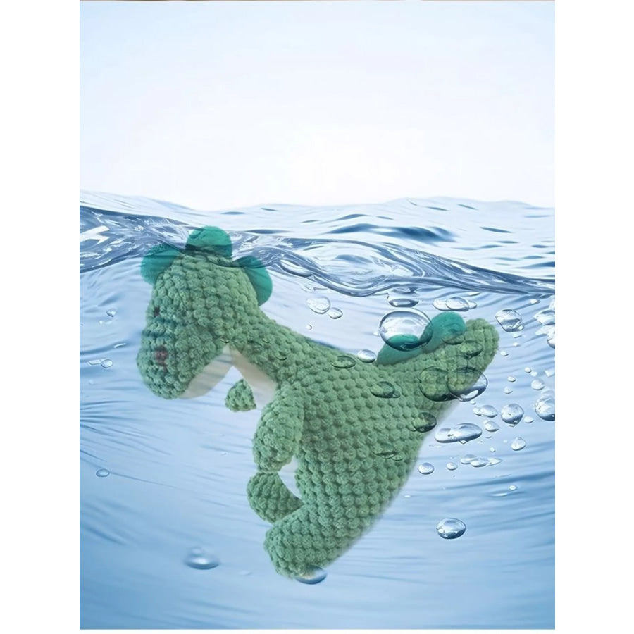 Dinosaur Squeaky Chew Pet Plush Toy Apparel and Accessories