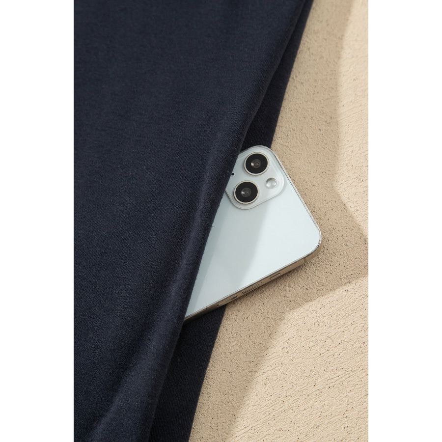 Dirty blue Solid Color Long Sleeve Casual Tunic Shift Cardigan Sweaters & Cardigans/Cardigans