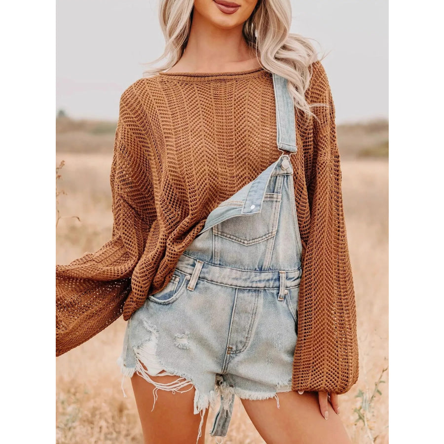 Distressed Denim Overalls Shorts Apparel and Accessories