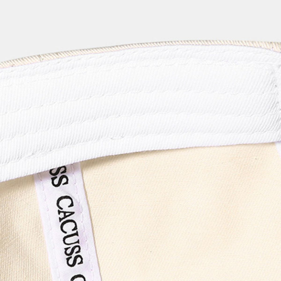Distressed Embroidered Baseball Cap Apparel and Accessories