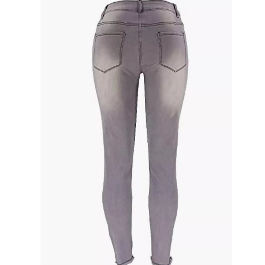 Distressed Skinny Jeans Apparel and Accessories