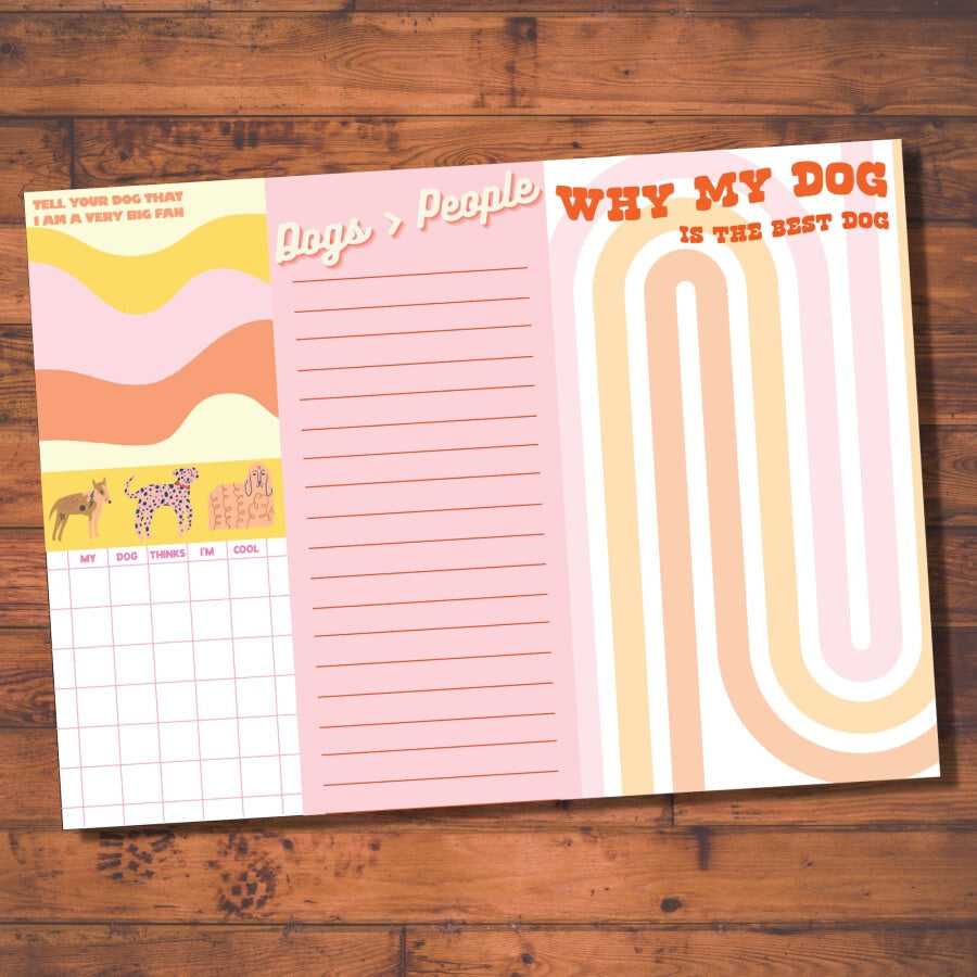 Dog Lovers Notepad Set Notepad