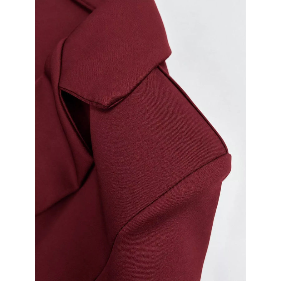Double-Breasted Blazer Dress Apparel and Accessories