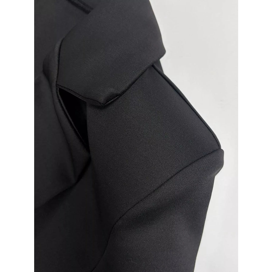 Double-Breasted Blazer Dress Apparel and Accessories