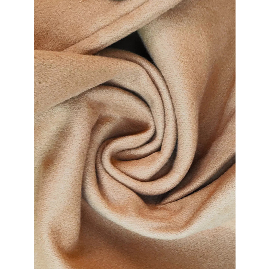 Double-Breasted Wool Blend Coat Apparel and Accessories