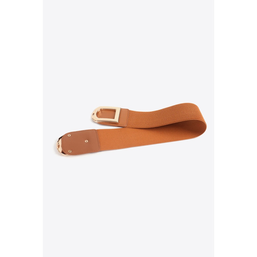 Double D Buckle PU Belt