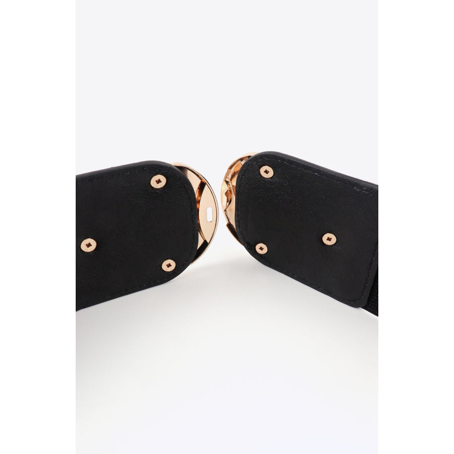 Double D Buckle PU Belt