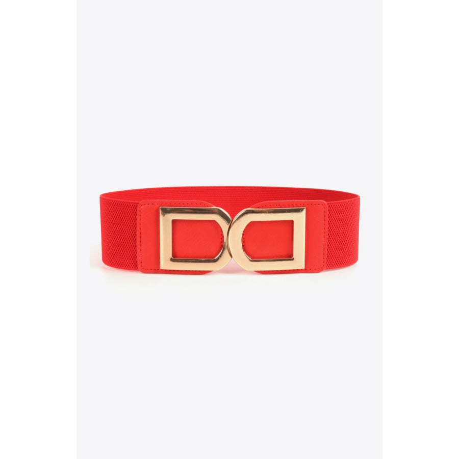 Double D Buckle PU Belt