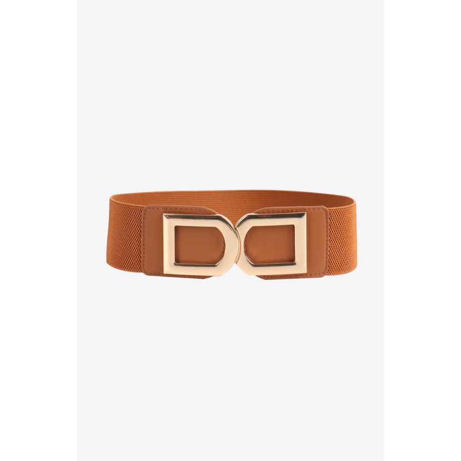 Double D Buckle PU Belt