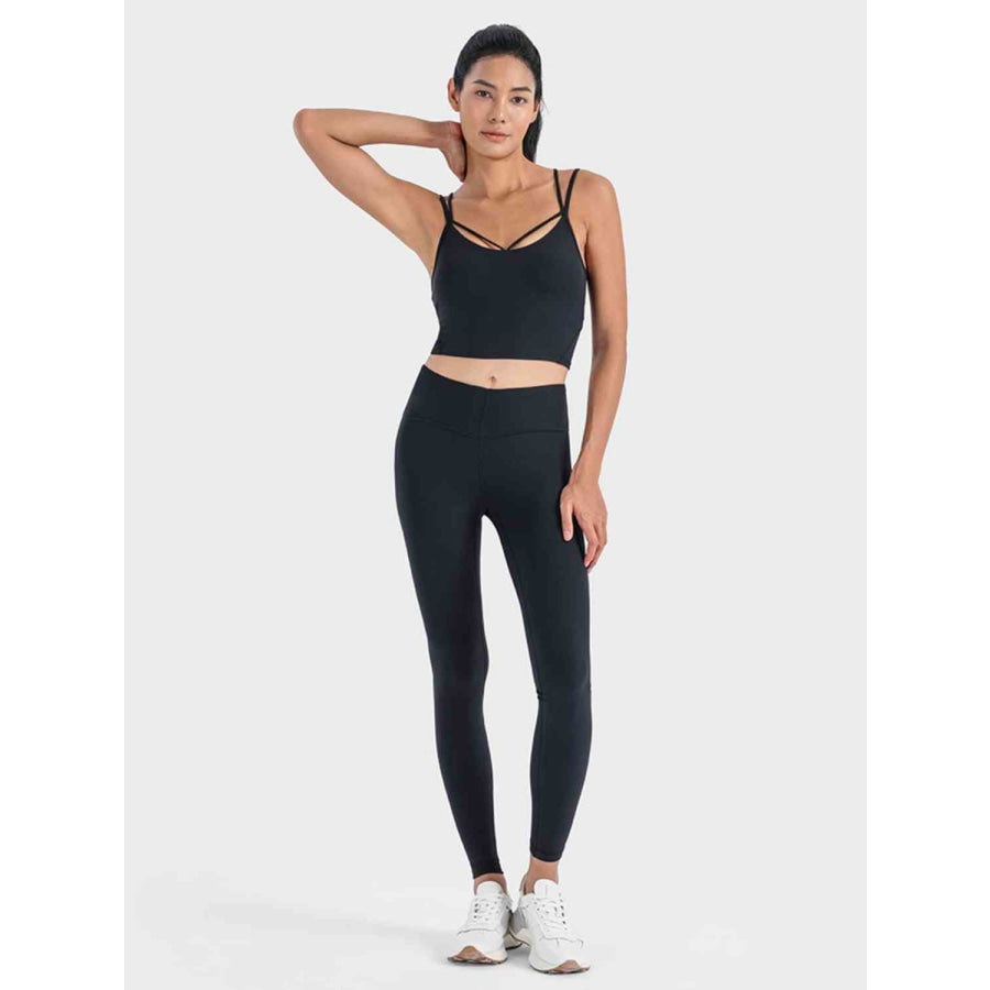 Double Strap Ribbed Sports Cami