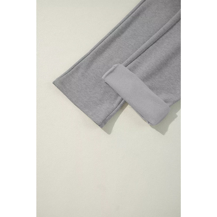 Drawstring Loose Fit Pants Apparel and Accessories