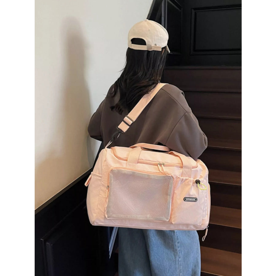 Drawstring Multi Pockets Travel Bag Apparel and Accessories