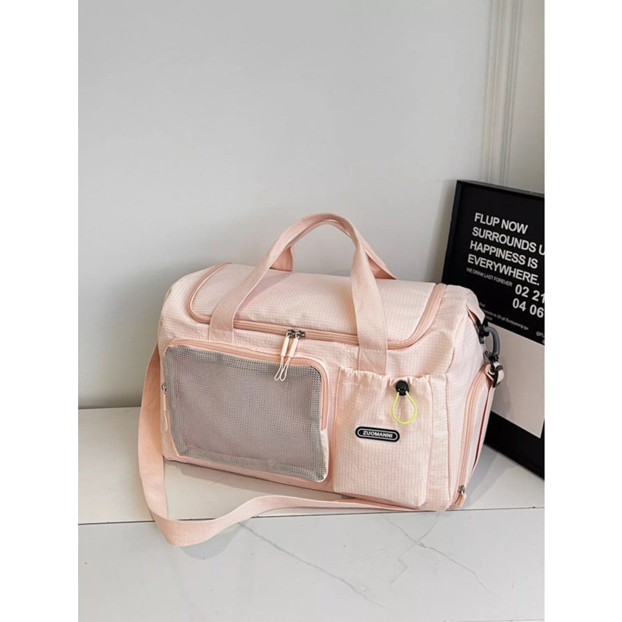 Drawstring Multi Pockets Travel Bag Apparel and Accessories